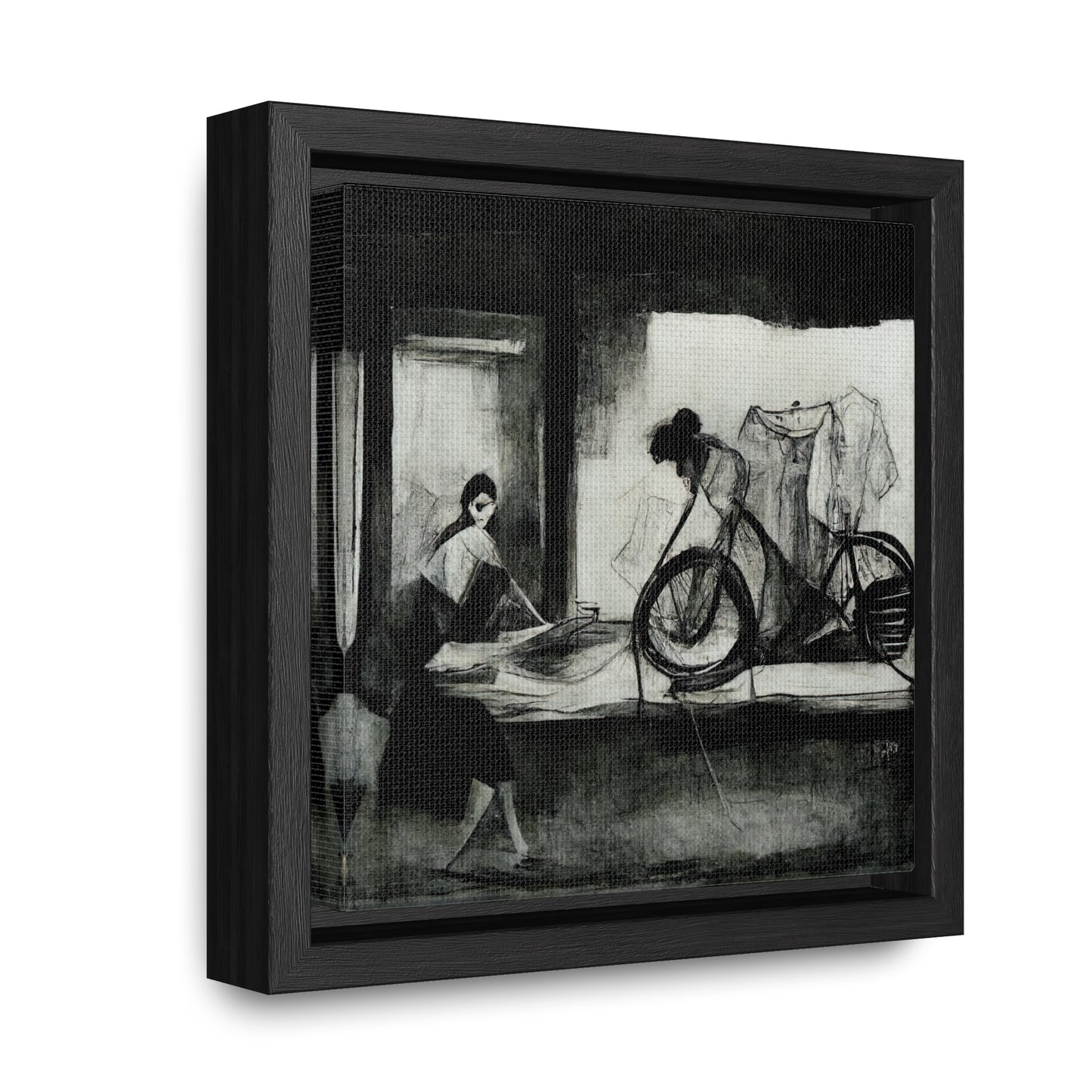 Domestic Memories 26, Valentinii, Gallery Canvas Wraps, Square Frame