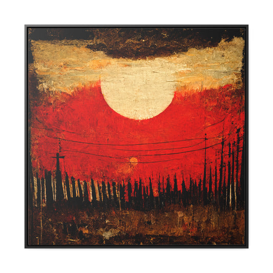 Land of the Sun 12, Valentinii, Gallery Canvas Wraps, Square Frame