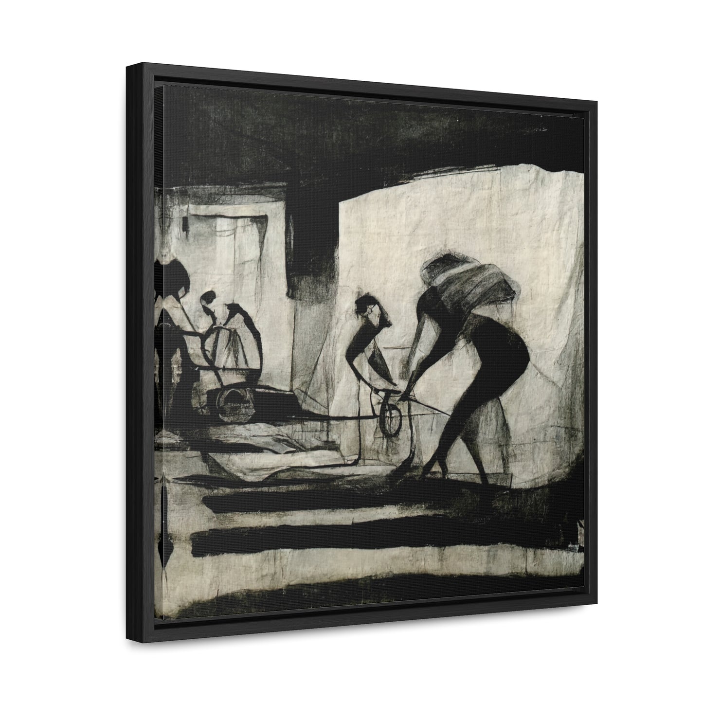 Domestic Memories 47, Valentinii, Gallery Canvas Wraps, Square Frame