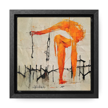 Feet and Drama 16, Valentinii, Gallery Canvas Wraps, Square Frame