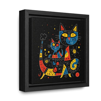 Cat 122, Gallery Canvas Wraps, Square Frame