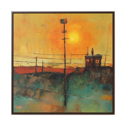 Land of the Sun 52, Valentinii, Gallery Canvas Wraps, Square Frame