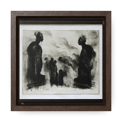 Palaeolithic Prayer 6, Valentinii, Gallery Canvas Wraps, Square Frame