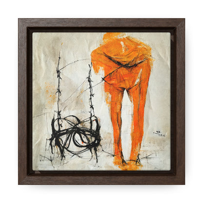 Feet and Drama 17, Valentinii, Gallery Canvas Wraps, Square Frame