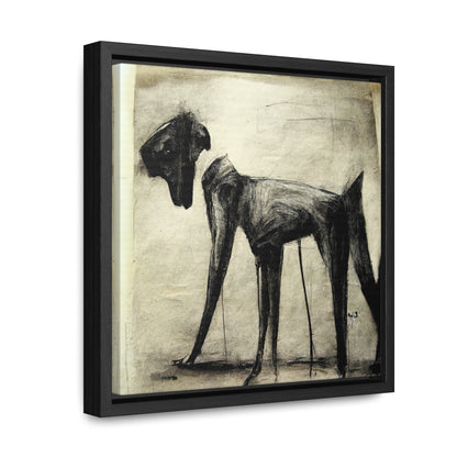 Dogs and Puppies 23, Valentinii, Gallery Canvas Wraps, Square Frame