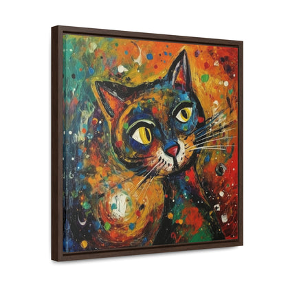 Cat 131, Gallery Canvas Wraps, Square Frame