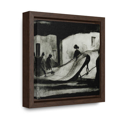 Domestic Memories 46, Valentinii, Gallery Canvas Wraps, Square Frame