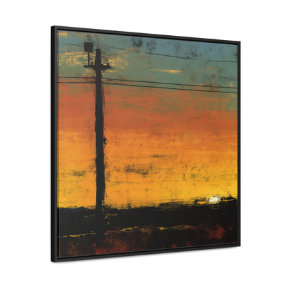 Land of the Sun 82, Valentinii, Gallery Canvas Wraps, Square Frame