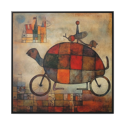 Turtle, Gallery Canvas Wraps, Square Frame