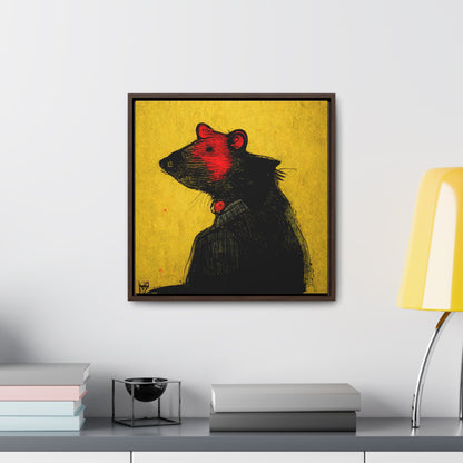 Urban Rat 3, Valentinii, Gallery Canvas Wraps, Square Frame