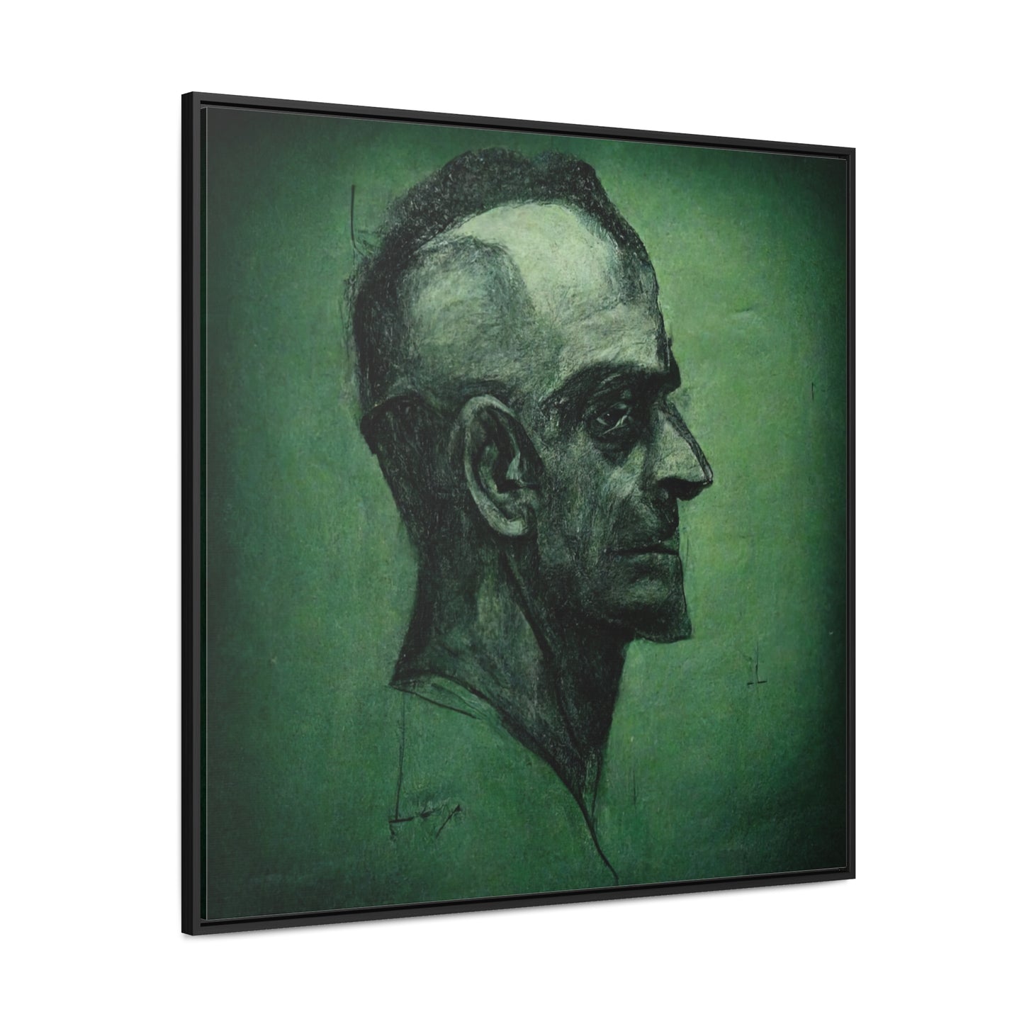 Heads 15, Valentinii, Gallery Canvas Wraps, Square Frame