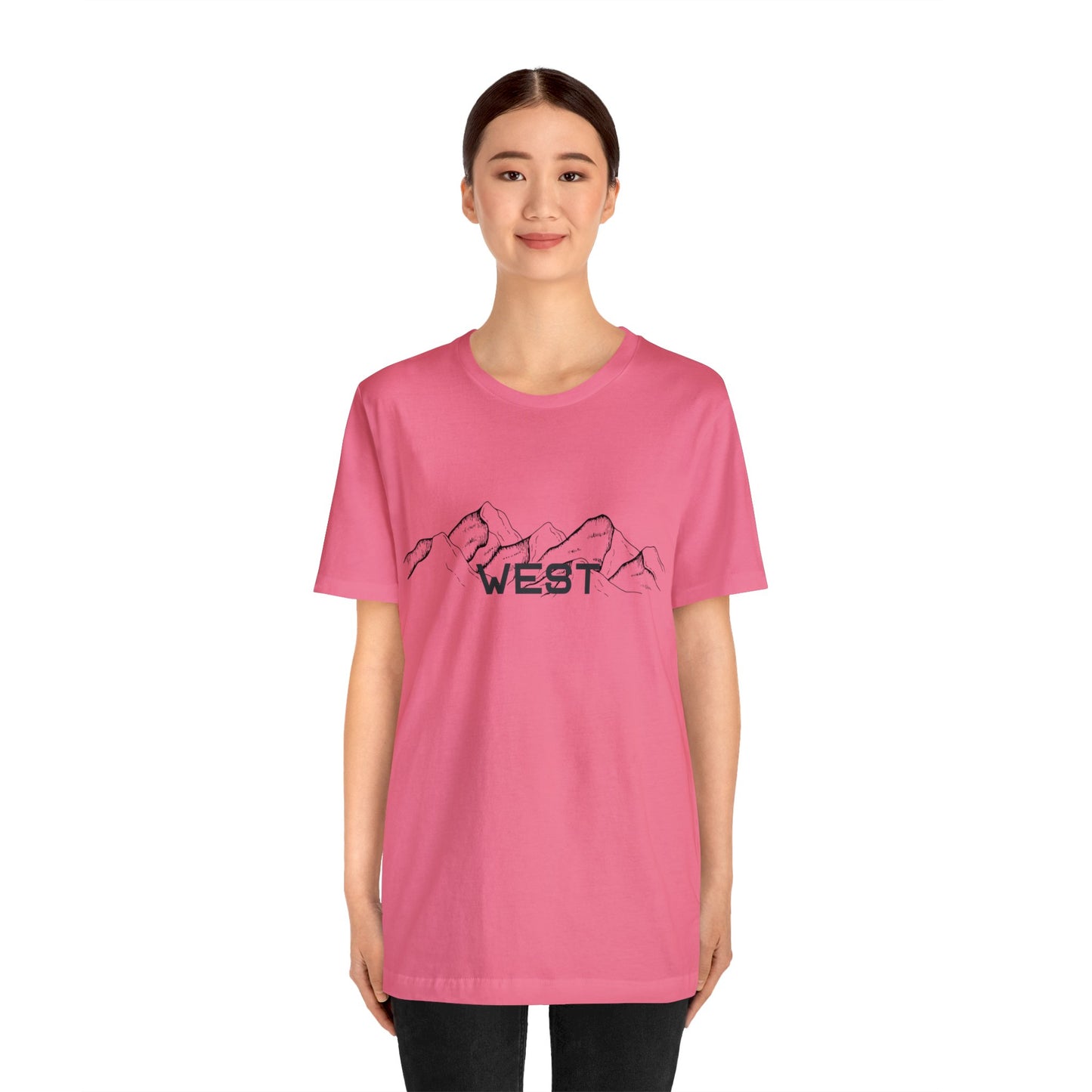 West, Unisex Jersey Short Sleeve Tee