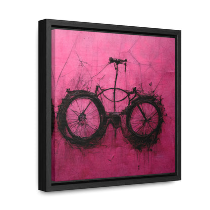 Bicycle 3, Valentinii, Gallery Canvas Wraps, Square Frame