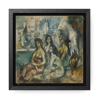 Women 7, Valentinii, Gallery Canvas Wraps, Square Frame