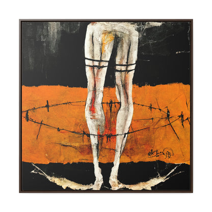 Feet and Drama 13, Valentinii, Gallery Canvas Wraps, Square Frame