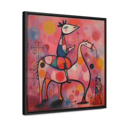 The Dreams of the Child 17, Gallery Canvas Wraps, Square Frame