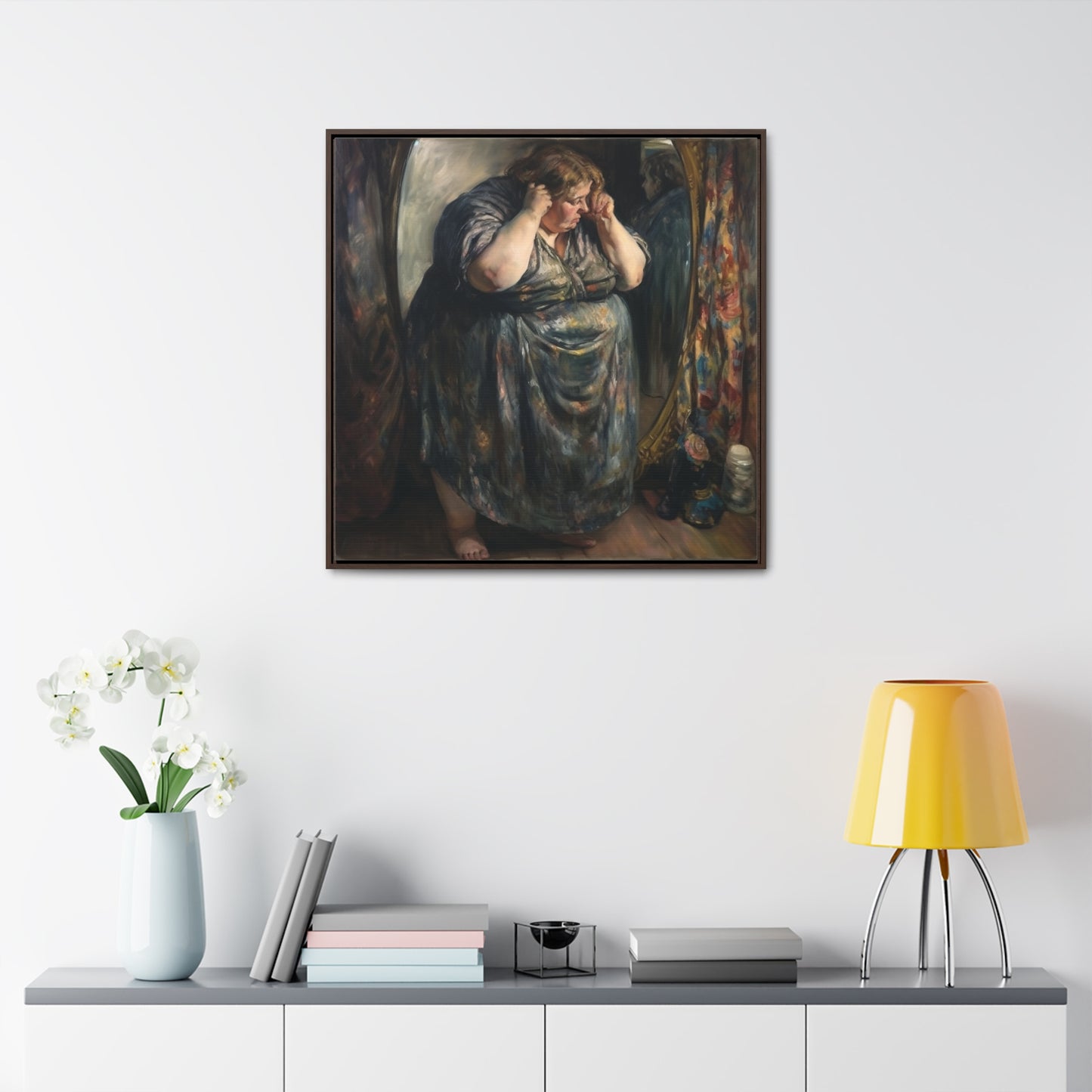 Baroque 3, Valentinii, Gallery Canvas Wraps, Square Frame