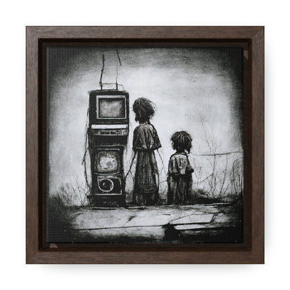 Childhood Wave 5, Valentinii, Gallery Canvas Wraps, Square Frame