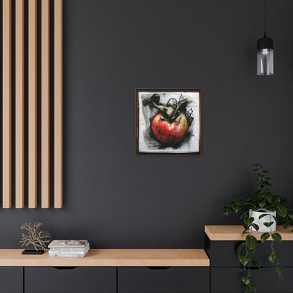 Apple 27, Valentinii, Gallery Canvas Wraps, Square Frame