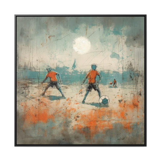 Childhood 41, Gallery Canvas Wraps, Square Frame