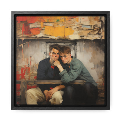 LGBT 2, Gallery Canvas Wraps, Square Frame