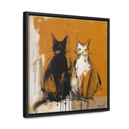 Cat 11, Gallery Canvas Wraps, Square Frame