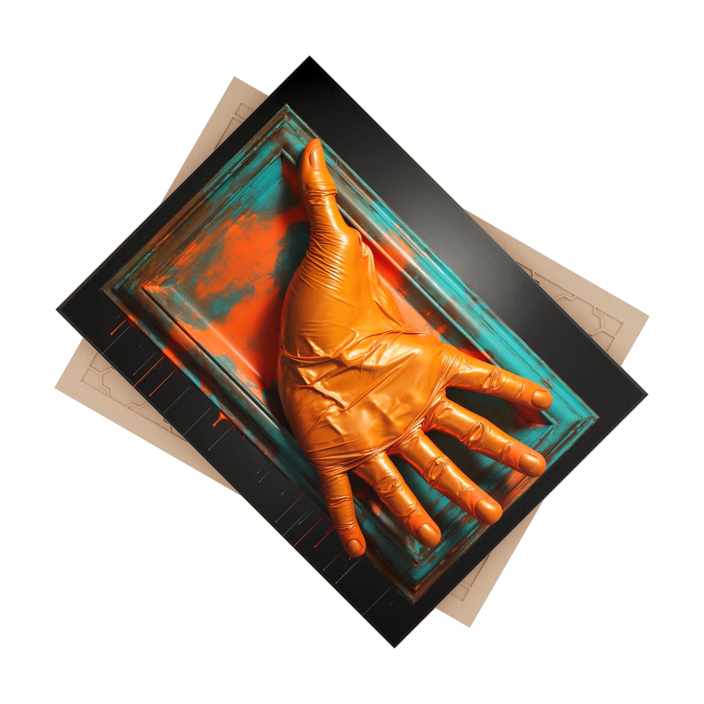 Hands 28, Ceramic Photo Tile