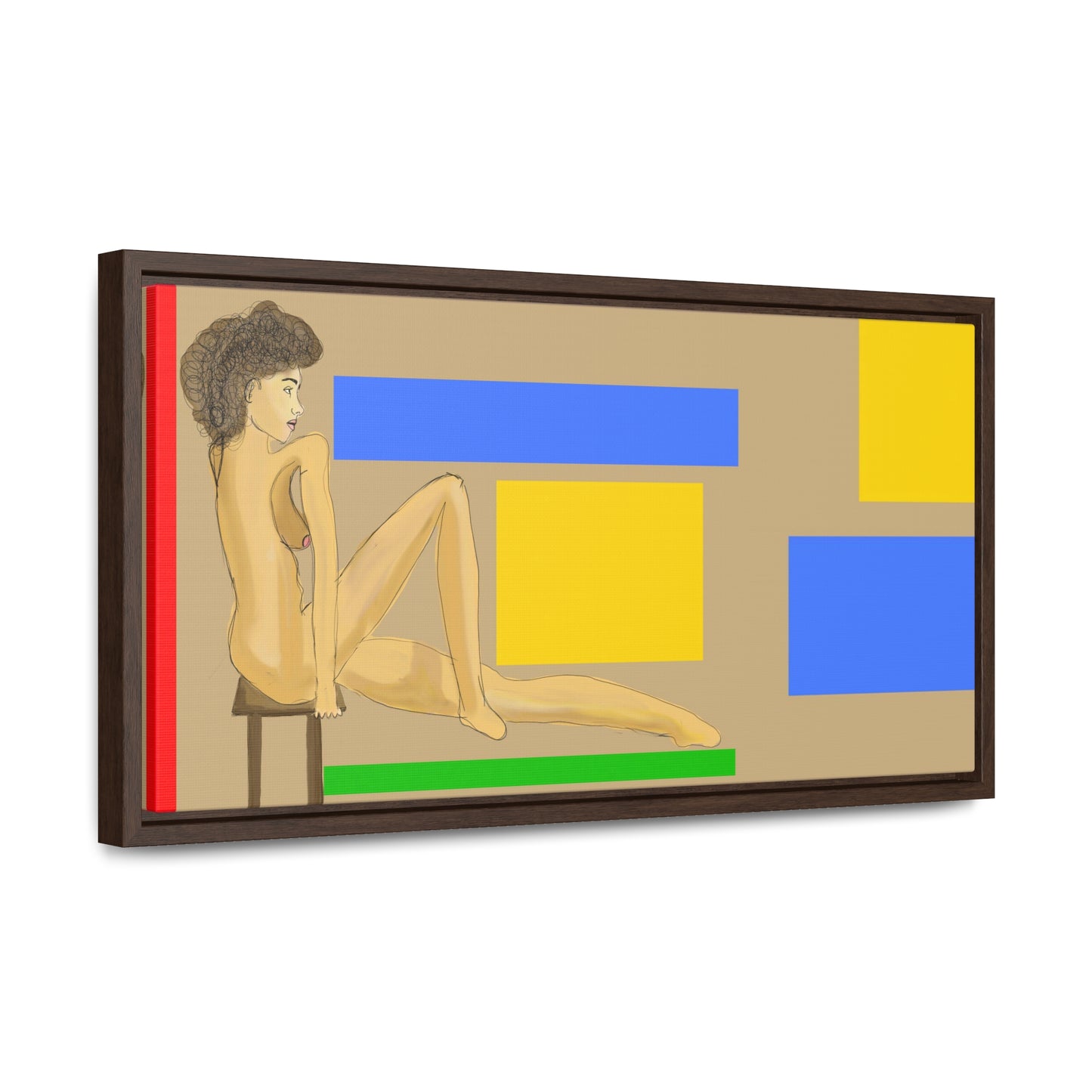 Tetris, Original Eduard Pavel, Gallery Canvas Wraps, Horizontal Frame