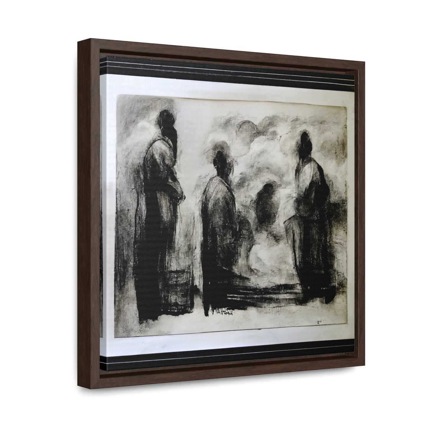 Palaeolithic Prayer 9, Valentinii, Gallery Canvas Wraps, Square Frame