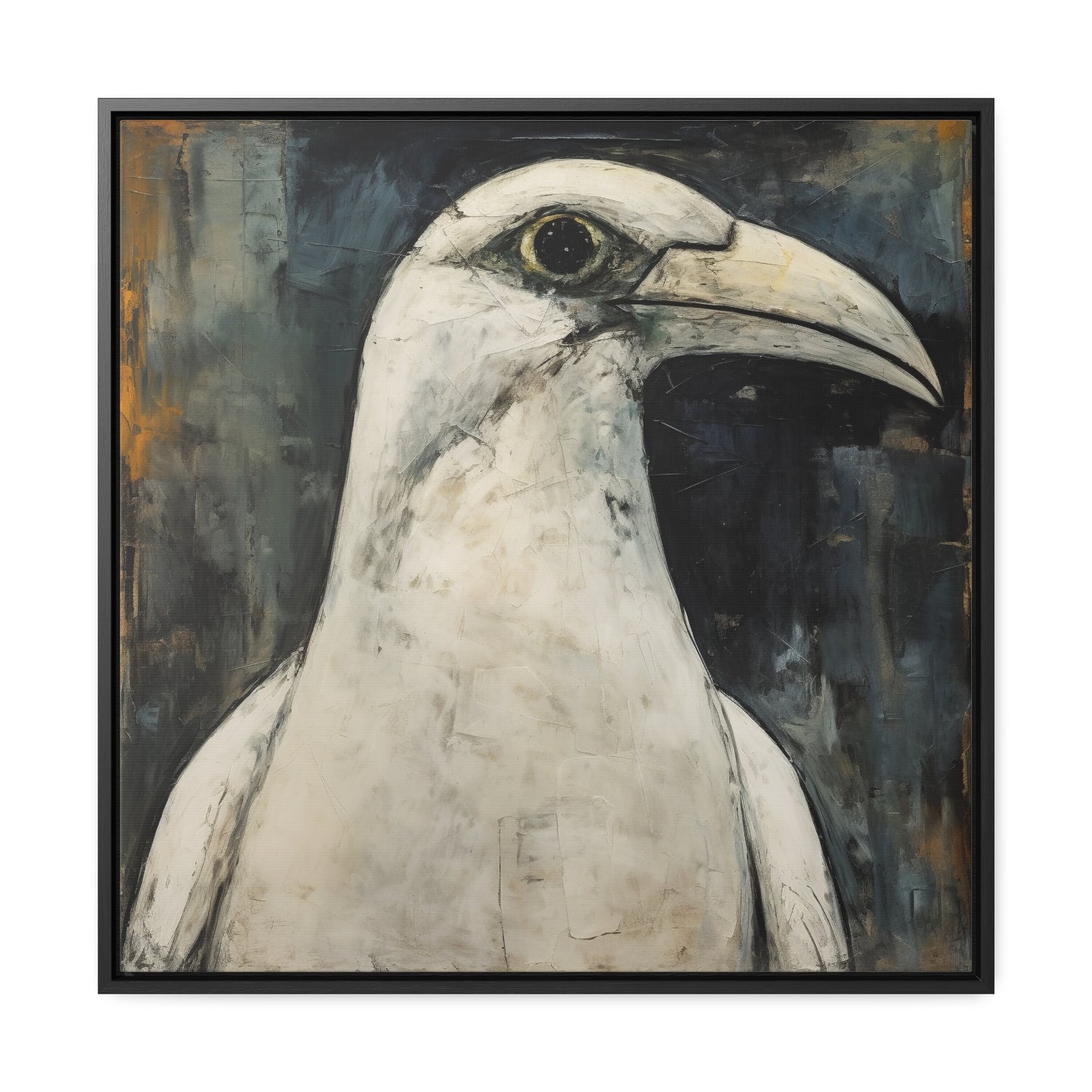 Bird 4, Gallery Canvas Wraps, Square Frame