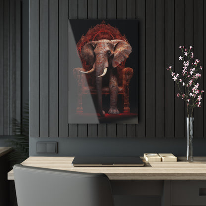 The Elephant King,  Acrylic Prints