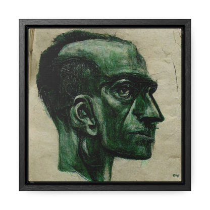 Heads 13, Valentinii, Gallery Canvas Wraps, Square Frame