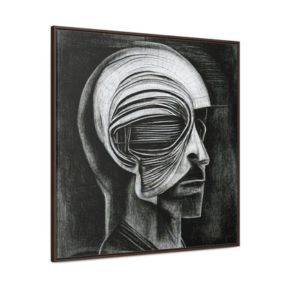 Brain 29, Valentinii, Gallery Canvas Wraps, Square Frame