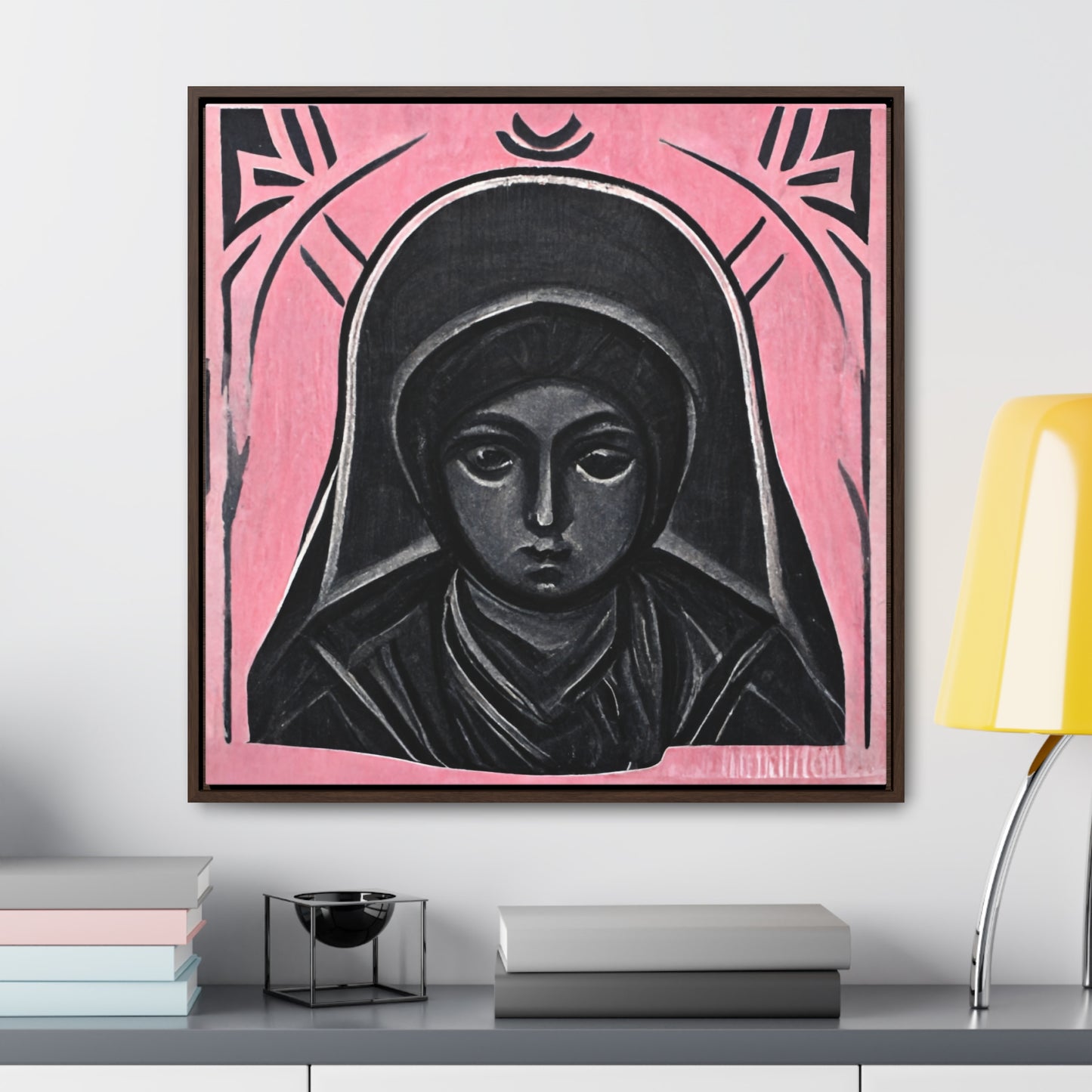 Mary, Valentinii, Gallery Canvas Wraps, Square Frame