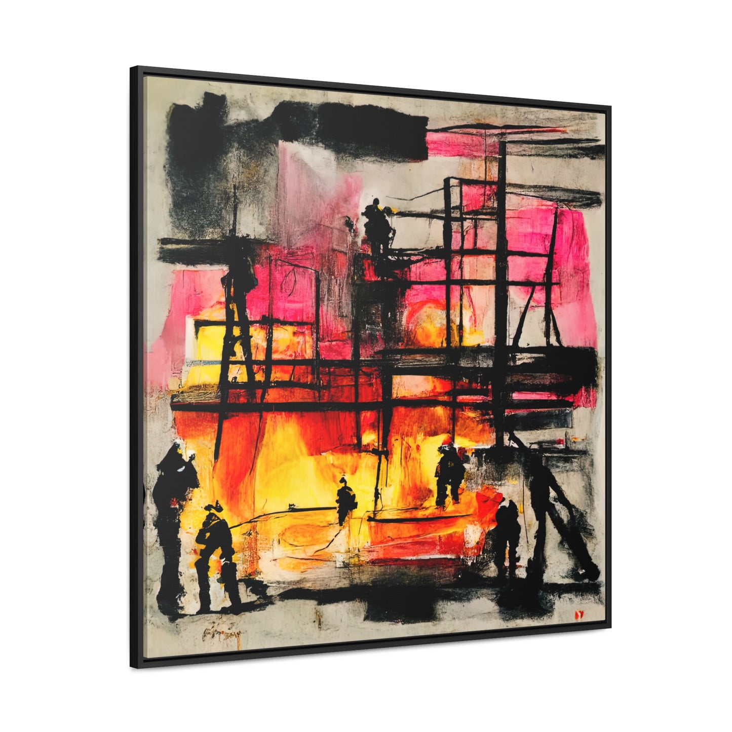 Land of the Sun, Valentinii, Gallery Canvas Wraps, Square Frame