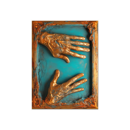 Hands 103, Ceramic Photo Tile