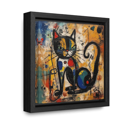 Cat 102, Gallery Canvas Wraps, Square Frame