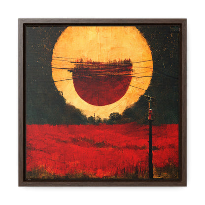 Land of the Sun 17, Valentinii, Gallery Canvas Wraps, Square Frame