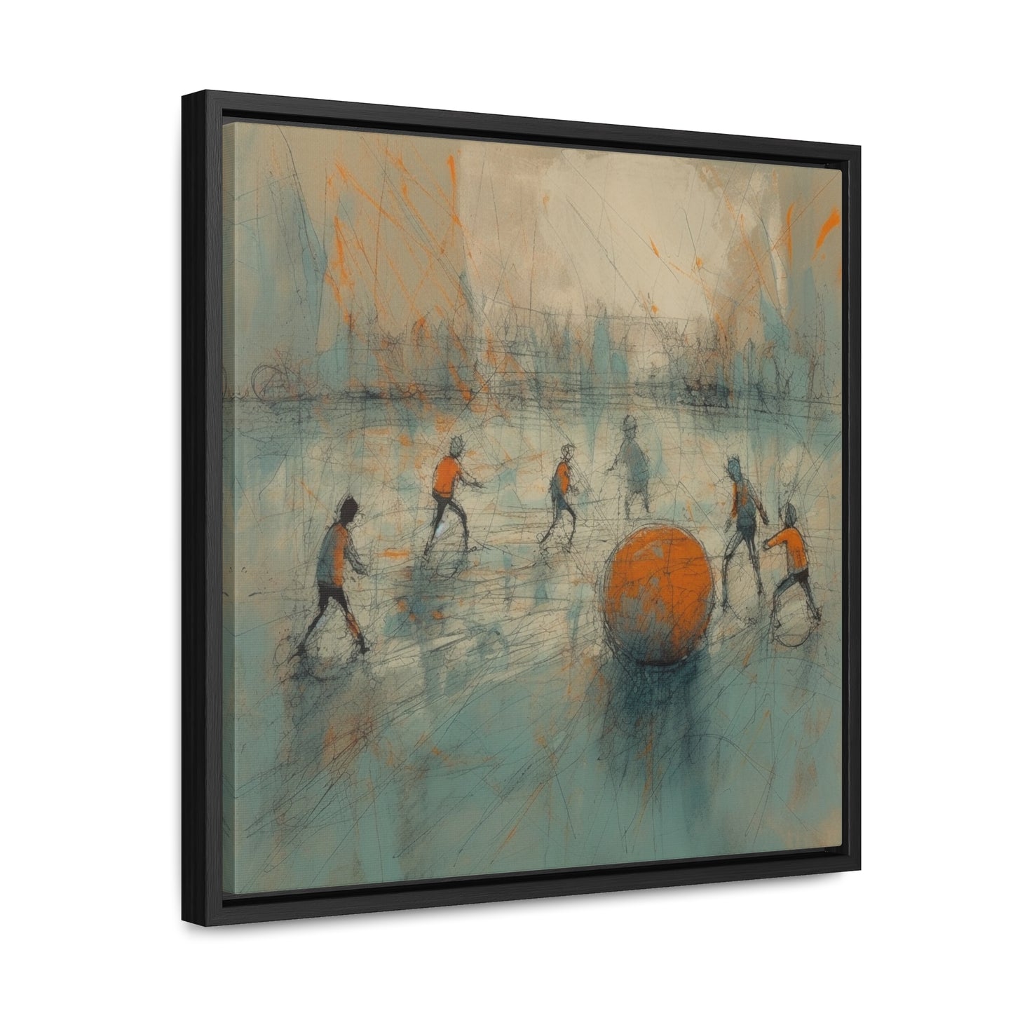 Childhood 43, Gallery Canvas Wraps, Square Frame