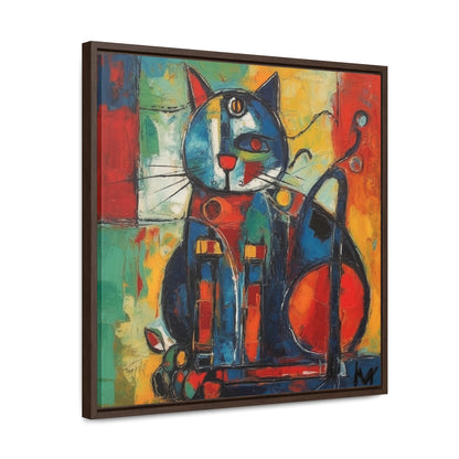 Cat 69, Gallery Canvas Wraps, Square Frame