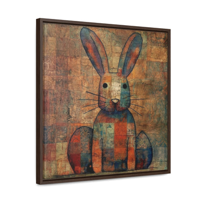 Rabbit 23, Gallery Canvas Wraps, Square Frame