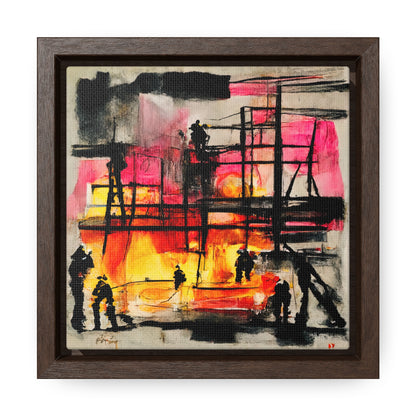 Land of the Sun, Valentinii, Gallery Canvas Wraps, Square Frame