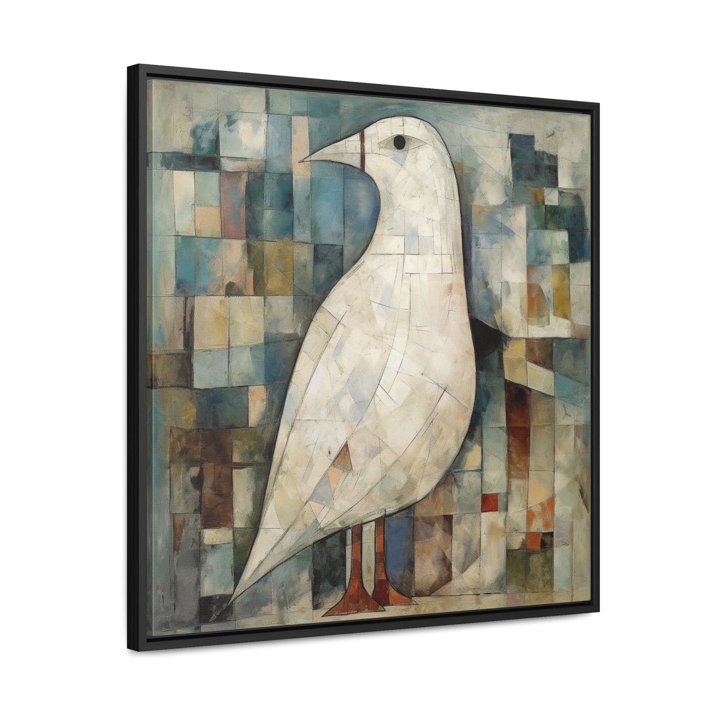 Bird 15, Gallery Canvas Wraps, Square Frame