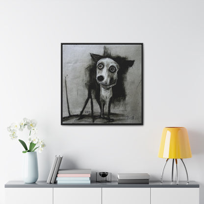 Dogs and Puppies 9, Valentinii, Gallery Canvas Wraps, Square Frame