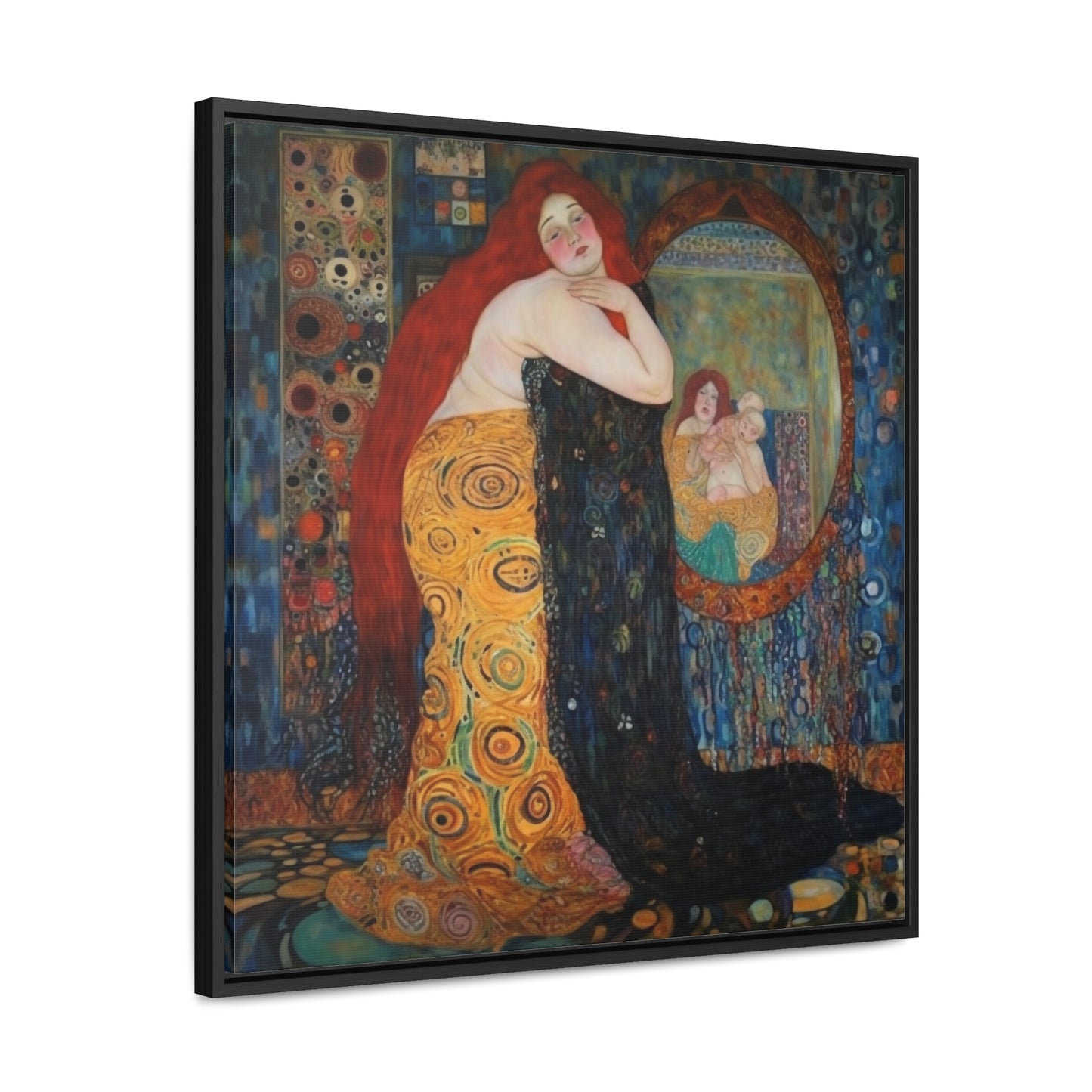 Baroque 2, Valentinii, Gallery Canvas Wraps, Square Frame