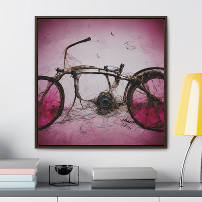 Bicycle 9, Valentinii, Gallery Canvas Wraps, Square Frame