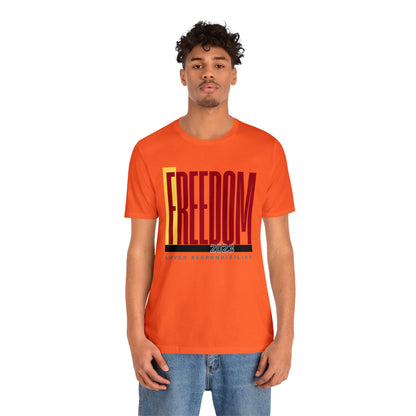 Freedom, Unisex Jersey Short Sleeve Tee