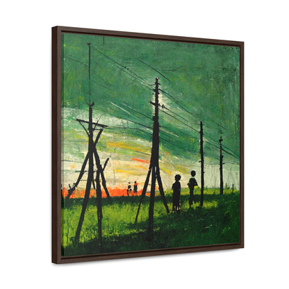 Land of the Sun 35, Valentinii, Gallery Canvas Wraps, Square Frame