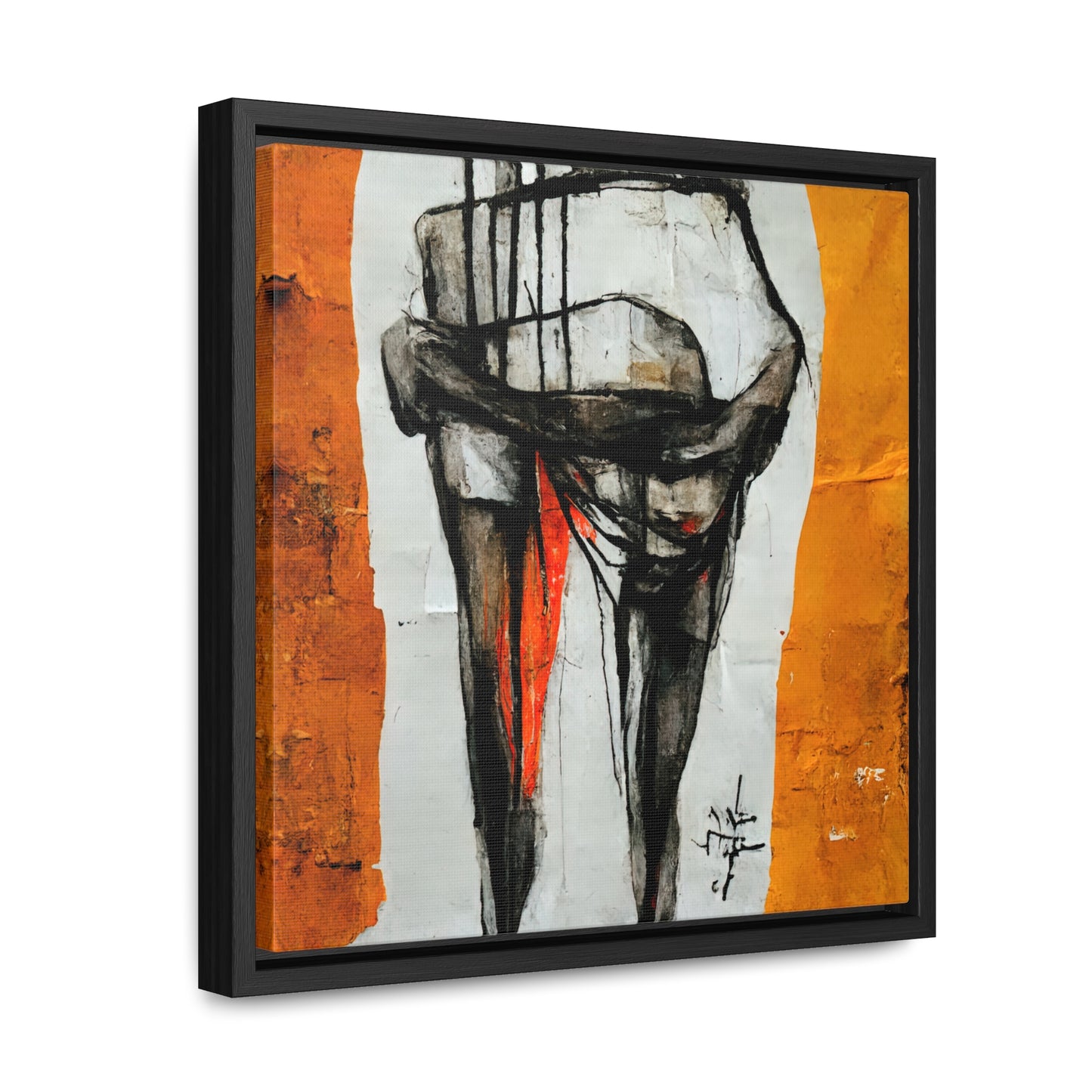 Feet and Drama 8, Valentinii, Gallery Canvas Wraps, Square Frame