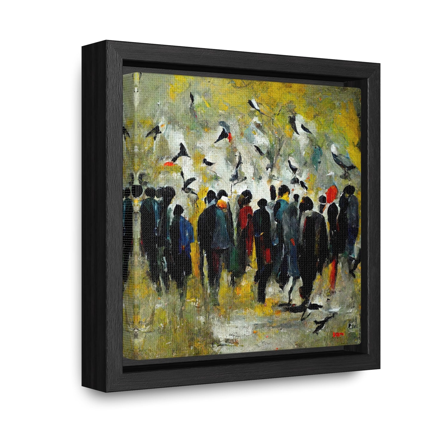 Social Seeds 8, Valentinii, Gallery Canvas Wraps, Square Frame